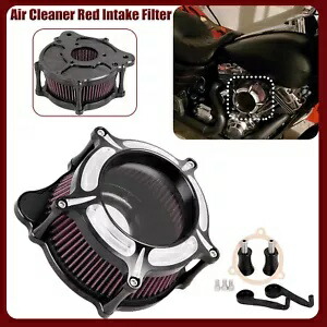 オートバイエアクリーナーインテークフィルターハーレーツーリングエレクトラロードグライドに適合 Motorcycle Air Cleaner Intake Filter Fit For Harley Touring Electra Road Glide 【並行輸入品】