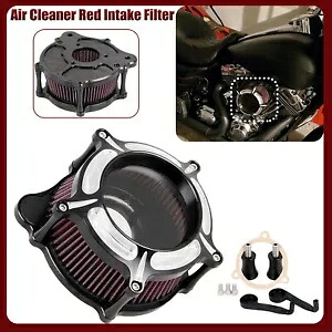 CNC エッジカットエアクリーナーインテークフィルタークリアハーレーソフテイル FLS ストリートグライド用 CNC Edge Cut Air Cleaner Intake Filter Clear For Harley Softail FLS Street Glide 【並行輸入品】