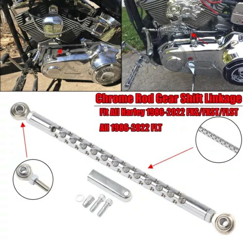 クロームシフトリンケージシフターハーレートライエレクトラグライドストリートグライドロードキング用 Chrome Shift Linkage Shifter For Harley Tri Electra Glide Street Glide Road King 【並行輸入品】