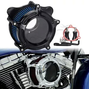 シースルーエアクリーナーインテークフィルターハーレーストリートグライド FLHX トライク 08-16 See Through Air Cleaner intake filter For Harley Street Glide FLHX Trikes 08-16 【並行輸入品】