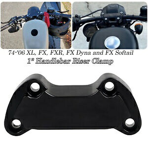 1インチ ハンドルバーライザートップクランプ ハーレーソフテイル用 FXSTC FXST FXSTD FXSTB FLSTN XLH 1\