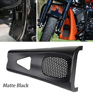マットブラックフロントフェアリングチンスポイラーハーレーM8ロードキングストリートグライドFLHT用 Matte Black Front Fairing Chin Spoiler For Harley M8 Road King Street Glide FLHT 【並行輸入品】
