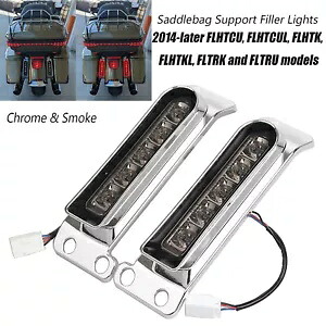 補助 LED ブレーキ信号ランプリアフェンダーライトハーレー FLTRU FLHTK FLHTCU Auxiliary LED Brake Signal Lamp Rear Fender Light For Harley FLTRU FLHTK FLHTCU 【並行輸入品】