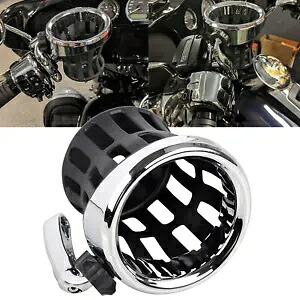 ハーレーエレクトラストリートトライロードグライドキング用ハンドルバーウォータードリンクカップホルダー Handlebar Water Drink Cup Holder For Harley Electra Street Tri Road Glide King 【並行輸入品】