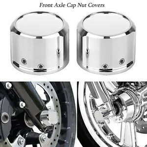 フロントアクスルキャップナットカバー ハーレーヘリテージソフテイルファットボーイデラックス FXSTD FXSTC用 Front Axle Cap Nut Cover For Harley Heritage Softail Fat Boy Deluxe FXSTD FXSTC 【並行輸入品】