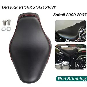 ドライバーソロシートハーレーファットボーイヘリテージソフテイルFXSTD FXSTB FLSTオートバイ用 Driver Solo Seat For Harley Fat Boy Heritage Softail FXSTD FXSTB FLST Motorcycle 【並行輸入品】