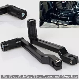 ブラック CNC シフトレバー + シフターペグ Harley Heritage Softail Night Train FLSTN 用 Black CNC Shift Lever +Shifter Peg For Harley Heritage Softail Night Train FLSTN 【並行輸入品】