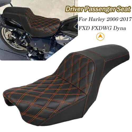 運転席助手席ハーレー用ハーレーダイナ 06-17 FXD FXDWG FXDF FXDB FXDL Driver Passenger Seat For Harley For Harley Dyna 06-17 FXD FXDWG FXDF FXDB FXDL 【並行輸入品】