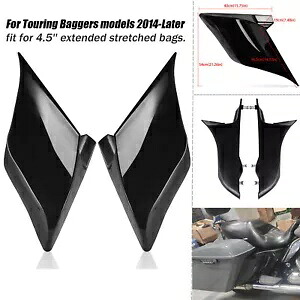 ハーレーストリートグライド FLHX スペシャル FLHXS CVO FLHXSE 用未塗装サイドカバーパネル Unpainted Side Cover Panel For Harley Street Glide FLHX Special FLHXS CVO FLHXSE 【並行輸入品】