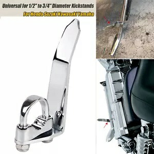 金属キックスタンド延長ホンダホンダ VT 1300 フューリー VTX1300 & VTX1800C/R/S/T Metal Kickstand Extension For Honda Honda VT 1300 Fury VTX1300 & VTX1800C/R/S/T 【並行輸入品】