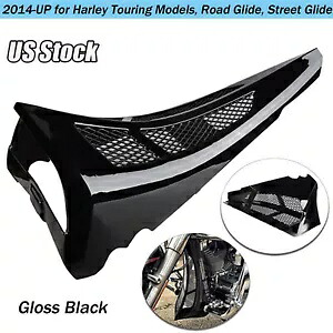 フロントフェアリングチンスポイラースクープ ハーレーツーリングストリートロードグライド 2014-2023用 Front Fairing Chin Spoiler Scoop For Harley Touring Street Road Glide 2014-2023 【並行輸入品】