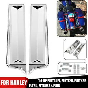 クローム ABS リアフェンダーサドルバッグフィラーパネルハーレーロードキングエレクトラグライド用 Chrome ABS Rear Fender Saddlebag Filler Panel For Harley Road King Electra Glide 【並行輸入品】 35,035円