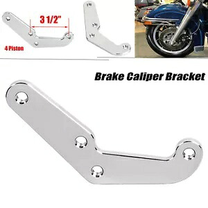 ハーレー用フロントブレーキキャリパーブラケットダイナスーパーワイドグライドローライダー 1984-1999 For Harley Front Brake Caliper Bracket Dyna Super Wide Glide Low Rider 1984-1999 【並行輸入品】