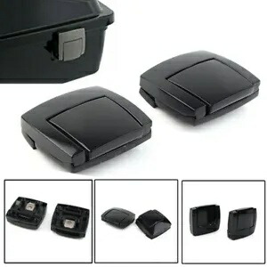 ブラックパック トランク ラッチ ハーレー ツアーパック ロード ストリート エレクトラグライド 80-13 12用 Black Pack Trunk Latches For Harley Tour Pak Road Street Electra Glide 80-13 12 【並行輸入品】