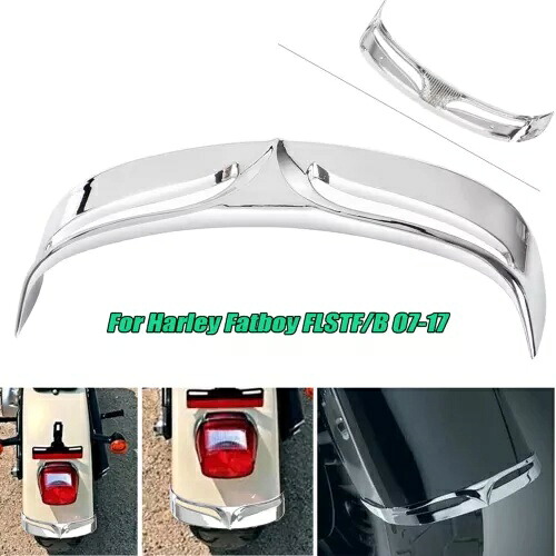 クロームリアフェンダーエッジトリムチップトレーリングハーレー 2007-2017 ファットボーイ FLSTF/B US Chrome Rear Fender Edge Trim Tip Trailing For Harley 2007-2017 Fatboy FLSTF/B US 【並行輸入品】
