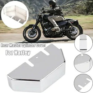 クロームリアマスターシリンダーカバー ハーレーヘリテージスプリンガー 97-99 FLSTS に適合 Chrome Rear Master Cylinder Cover Fit For Harley Heritage Springer 97-99 FLSTS 【並行輸入品】