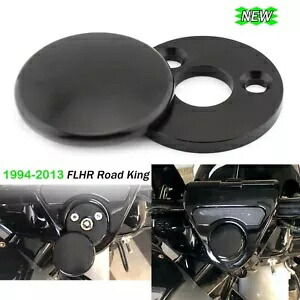 CNC フォークロックカバー部品ハーレーロードキングクラシックカスタム FLHRC FLHRS 94-13 CNC Fork Lock Cover Parts For Harley Road King Classic Custom FLHRC FLHRS 94-13 【並行輸入品】