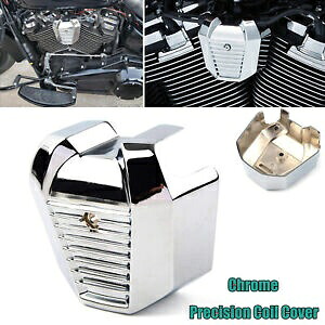 精密コイルプラグカバートリムハーレーヘリテージクラシックソフテイルスリムFLSLに適合 Precision Coil Plug Cover Trim Fit for Harley Heritage Classic Softail Slim FLSL 【並行輸入品】