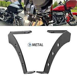 ハーレー 15-23 ロードグライド FLTR FLTRX FLTRXS FLTRU フェアリング サポート ブラケット キット用 For Harley 15-23 Road Glide FLTR FLTRX FLTRXS FLTRU Fairing Support Bracket Kits 【並行輸入品】