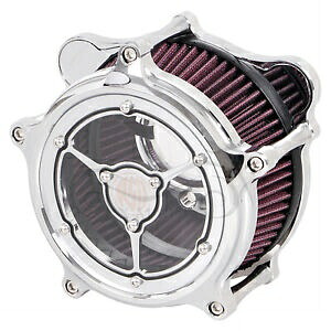 クローム クラリティ エア クリーナー インテーク フィルター ハーレー ダイナ FXDLS FLSTNSE ロードキング用 Chrome Clarity Air Cleaner Intake Filter For Harley Dyna FXDLS FLSTNSE Road King 【並行輸入品】