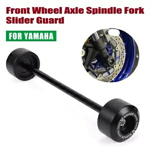 ヤマハ MT-09 XSR900 トレーサー 9 900 前輪車軸スピンドルフォークスライダーガード For Yamaha MT-09 XSR900 Tracer 9 900 Front Wheel Axle Spindle Fork Slider Guard 【並行輸入品】