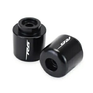 2006-2020 ヤマハ YZF R6 CNC ブラックハンドグリップハンドルバーエンドキャップ R6 ロゴ For 2006-2020 YAMAHA YZF R6 CNC Black Hand Grips Handlebar Bar Ends Cap R6 LOGO 【並行輸入品】