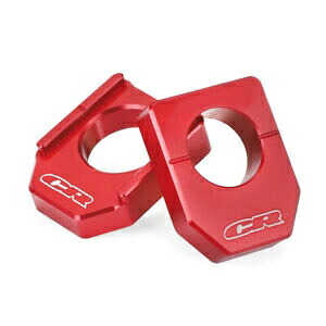 CR ロゴリアチェーンアジャスタースイングアームカラーホンダ CR125R CR250R 2000-2007 CR LOGO Rear Chain Adjusters Swingarm Collars For HONDA CR125R CR250R 2000-2007 【並行輸入品】