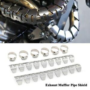 CNC 排気マフラーパイプシールドプロテクターホンダ XR250 XR400R XR600R XR650L CNC Exhaust Muffler Pipe Shield Protector For HONDA XR250 XR400R XR600R XR650L 【並行輸入品】