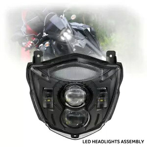 オートバイ LED ヘッドライトアセンブリヤマハ XT660X/XT660R 2004-2016 に適合 Motorcycle LED Headlights Assembly Fit For YAMAHA XT660X/XT660R 2004-2016 【並行輸入品】