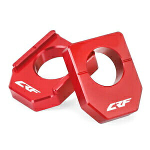 ホンダ CRF450R CRF250R CRF 450 250 X RX アクスルブロックチェーンアジャスターテンショナー For HONDA CRF450R CRF250R CRF 450 250 X RX Axle Block Chain Adjusters Tensioners 【並行輸入品】