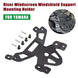 ヤマハトレーサー 9/GT 23-24 ライザーフロントガラスフロントガラスサポート取付ホルダー For Yamaha Tracer 9/GT 23-24 Riser Windscreen Windshield Support Mounting Holder 【並行輸入品】
