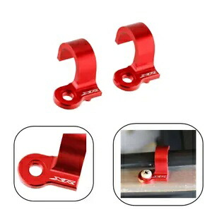 ホンダ XR650L XR250L XR230R XR400R XR600R CNC ブレーキホースラインクランプガイド For HONDA XR650L XR250L XR230R XR400R XR600R CNC Brake Hose Line Clamps Guide 【並行輸入品】