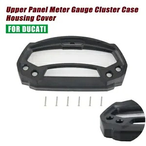 Ducati モンスター 696 795 796 アッパーパネルメーターゲージクラスターケースハウジングカバー For Ducati Monster 696 795 796Upper Panel Meter Gauge Cluster Case Housing Cover 【並行輸入品】