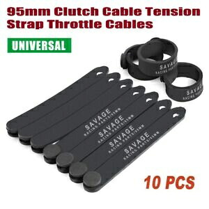 95 ミリメートルクラッチケーブルテンションストラップスロットルケーブルユニバーサルオートバイ自転車 95mm Clutch Cable Tension Strap Throttle Cables Universal For Motorcycle Bicycle 【並行輸入品】