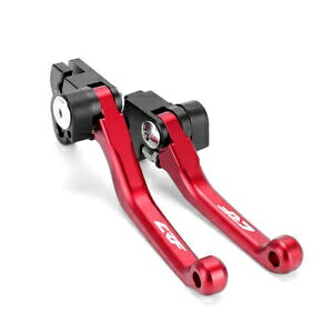 赤ピボットブレーキクラッチレバーホンダ CRF150F CRF230F CRF250F CRF 250F ロゴ Red Pivot Brake Clutch Lever For HONDA CRF150F CRF230F CRF250F CRF 250F LOGO 【並行輸入品】