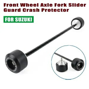 スズキ GSX-R 600 750 1000 前輪車軸フォークスライダーガードクラッシュプロテクター For Suzuki GSX-R 600 750 1000 Front Wheel Axle Fork Slider Guard Crash Protector 【並行輸入品】