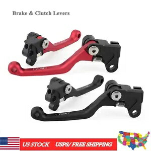 ホンダ CR125R CR250R CR500R CR 80 85 R ダートバイクピボットブレーキクラッチレバー CNC For HONDA CR125R CR250R CR500R CR 80 85 R Dirt Bike Pivot Brake Clutch Lever CNC 【並行輸入品】