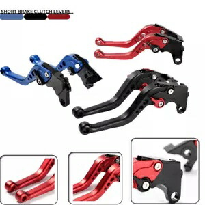 調整可能なショートブレーキクラッチレバーキット ヤマハ MT-125 YZF-R125 XSR125用 Adjustable Short Brake Clutch Levers Kit for YAMAHA MT-125 YZF-R125 XSR125 【並行輸入品】