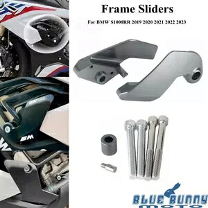グレーバイクアクセサリーフレームスライダークラッシュ落下プロテクターBMW S1000RR用 Grey Motorbike Accessories Frame Sliders Crash Falling Protector For BMW S1000RR 【並行輸入品】