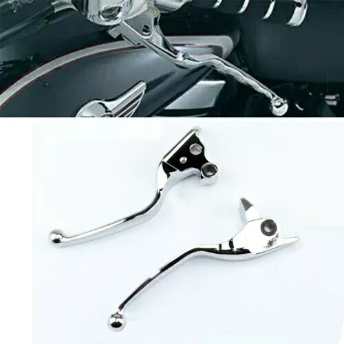 クローム クラッチ ブレーキ レバー ハーレー ツーリング ロード グライド FLTRX 15-16 ロードキング用 Chrome Clutch Brake Levers For Harley Touring Road Glide FLTRX 15-16 Road King 【並行輸入品】 40,755円