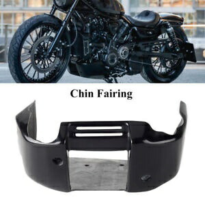 1Pc フロント下部黒あごフェアリングスポイラーハーレーナイトスター RH975 2022-2023 1Pc Front Lower Black Chin Fairing Spoiler For Harley Nightster RH975 2022-2023 【並行輸入品】