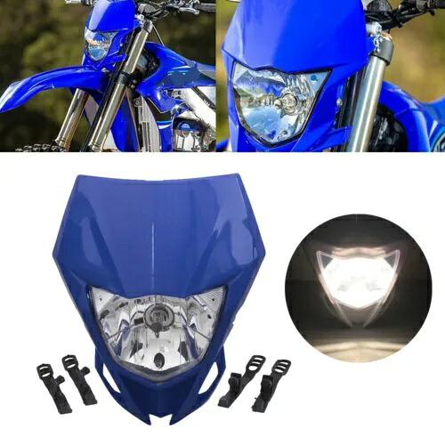 12V HS1 ヘッドライトブルーヘッドランプヤマハ WR450/250 WR450F WR250X WR450R YZ125 12V HS1 Headlight Blue Headlamp For Yamaha WR450/250 WR450F WR250X WR450R YZ125 【並行輸入品】