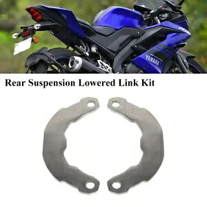 1 個スチールシルバーリアサスペンション下降リンクキットヤマハ YZF R15 V4 2022 1Pcs Steel Silver Rear Suspension Lowering Link Kit For Yamaha YZF R15 V4 2022 【並行輸入品】