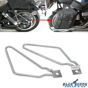 リアサドルバッグサポートブラケットハーレーダイナファットボブFXDFスポーツスターアイアン883N用 Rear Saddlebag Support Bracket For Harley Dyna Fat Bob FXDF Sportster Iron 883N 【並行輸入品】