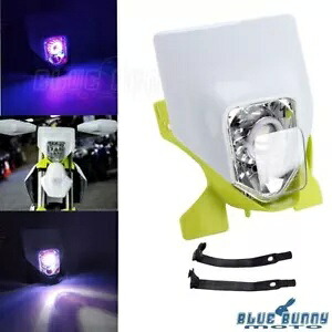オフロード LED ヘッドライト DRL ハイ/ロービーム付き TE FE 125 250 350 450 501 FC 250-450 Off-Road LED Headlight DRL w/Hi/Lo Beam For TE FE 125 250 350 450 501 FC 250-450 【並行輸入品】