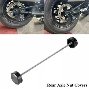 オートバイリアアクスルナットカバーセットハーレースポーツスター S 1250 RH1250S 2021-24 Motorcycle Rear Axle Nut Covers Set For Harley Sportster S 1250 RH1250S 2021-24 【並行輸入品】