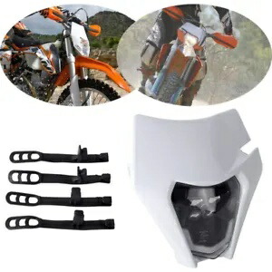 ホワイトフェアリングヘッドライトハイ/ロービーム LED ライトスーパーモト XC-W 250 300 450 White Fairing Headlight High/Low Beam LED Light For Supermoto XC-W 250 300 450 【並行輸入品】 41,470円