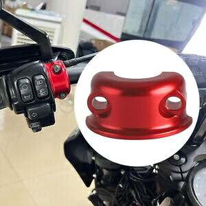 アルミレッドクラッチ/ブレーキコントロールパーチクランプハーレーツーリングスポーツスターダイナ用 Aluminum Red Clutch/Brake Control Perch Clamps For Harley Touring Sportster Dyna 【並行輸入品】