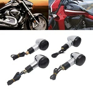 4 個弾丸 LED ターンシグナルライトスズキブルバード M109R VRZ1800 2006-2013 4Pcs Bullet LED Turn Signal Lights For Suzuki Boulevard M109R VRZ1800 2006-2013 【並行輸入品】