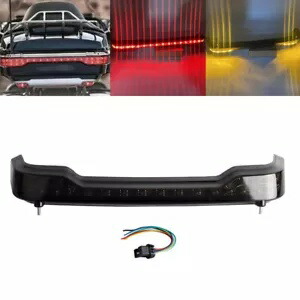 スモーク LED テールブレーキターンシグナルライトハーレーエレクトラグライドツアーパック 2014-UP Smoke LED Tail Brake Turn Signal Light For Harley Electra Glide Tour Pak 2014-UP 【並行輸入品】